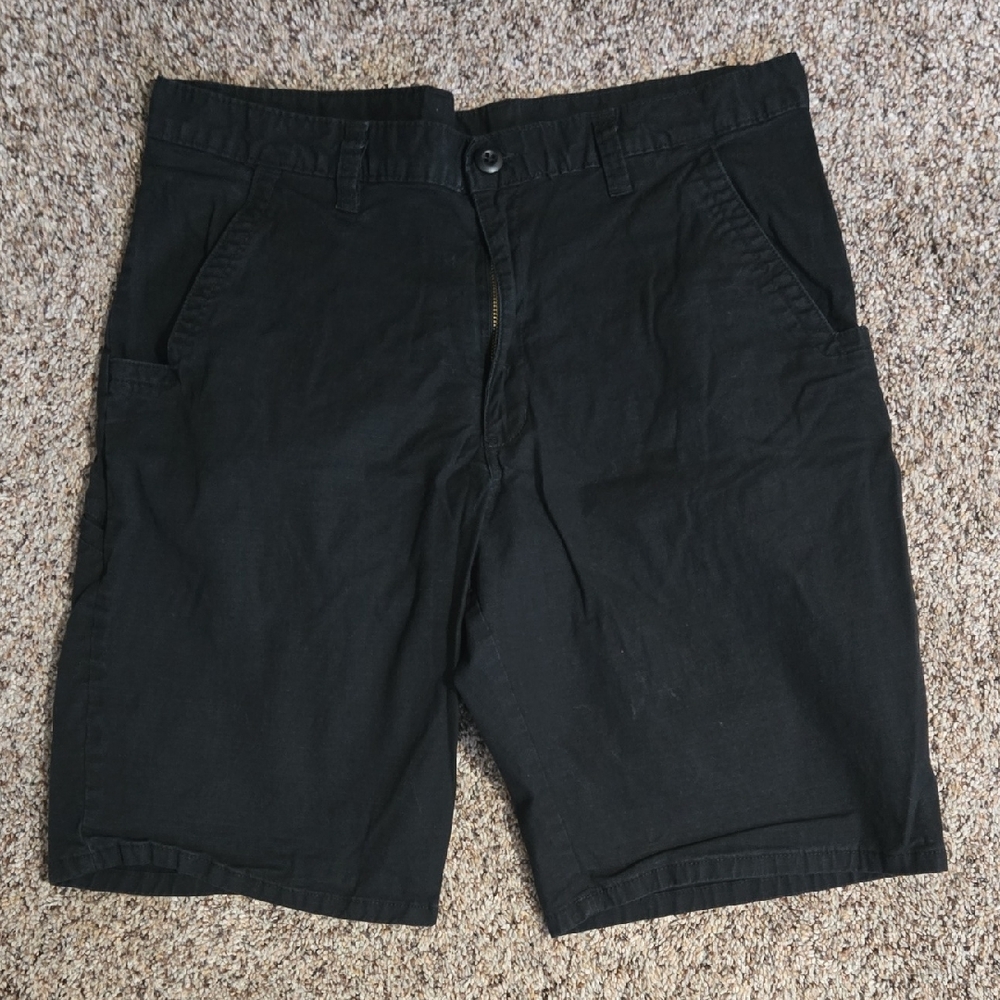 Men's Black Casual Shorts